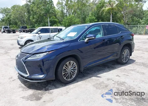 2022 Lexus Rx 350 z USA, uszkodzony, nr VIN 2T2JZMAA9NC229844